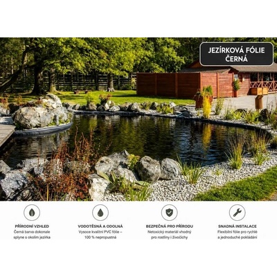 Fatra Aquaplast 1mm - černá - na míru - 1 m2 – Zboží Dáma