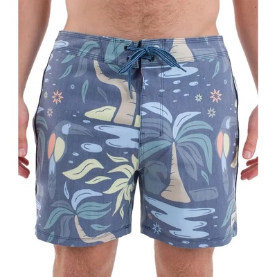 Hurley Бански гащета Hurley Phantom Naturals Sessions 16´´ swimming shorts - Blue (Submarine 2)
