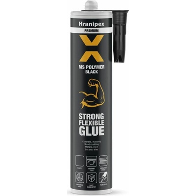 Hranipex Lepidlo H-polymer MS BLACK černý hybridní polymer 290ml