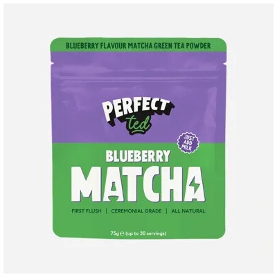 PerfectTed Ceremoniálna matcha čučoriedka 75 g