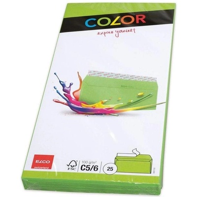 Elco Пощенски плик, C6/5, 114 х 229 mm, 100 g, прав капак съ (1560120033)