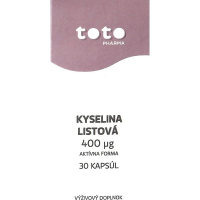TOTO KYSELINA LISTOVÁ ACTIVE 400 μg 30cps