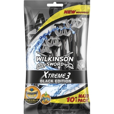 Wilkinson Sword Xtreme 3 Black Edition 10 ks
