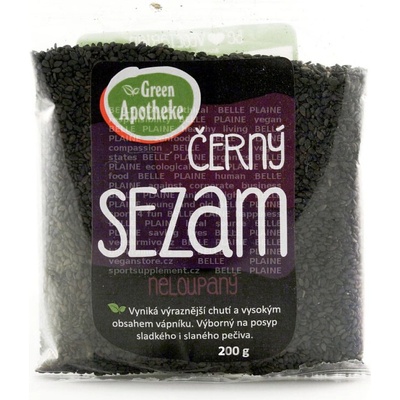 Green Apotheke Sezam černý natural 200 g
