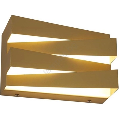 Searchlight 86410GO - LED стенно осветително тяло SECTION LED/18W/230V златисто (SR0813)