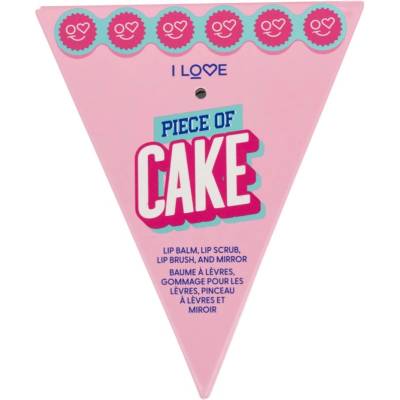I LOVE Piece of Cake подаръчен комплект за устни
