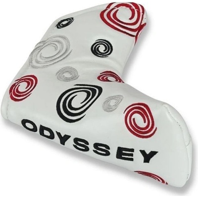 Odyssey Head Cover Swirl Blade biely