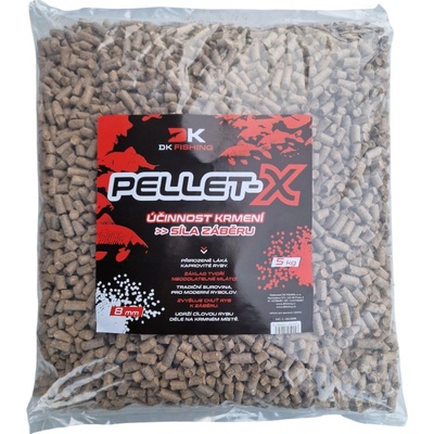 DK Fishing s.r.o. DK FISHING pelety z mláta PELLET-X 5kg 8mm