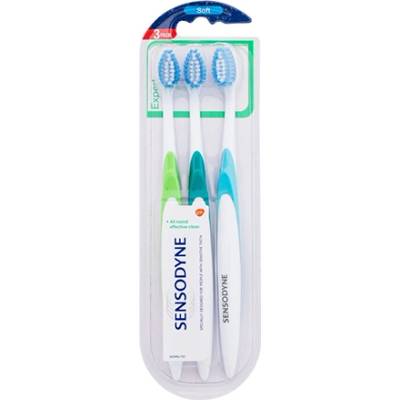 Sensodyne Expert Soft Toothbrush комплект 3 бр. четка за чувствителни зъби soft унисекс 1 бр