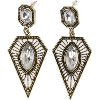 Jewelry & watches обеци JEWELRY & WATCHES - Triangle - K8_White