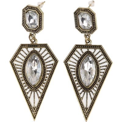 Jewelry & watches обеци JEWELRY & WATCHES - Triangle - K8_White