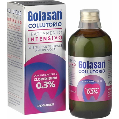 Golasan ústna voda s chlórhexidínom 0,3 % 250 ml