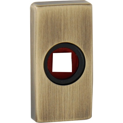 Rozeta ku kľučke FT - Rozeta 276 - POD KĽUČKU - 60 x 30 mm BRM - bronz matný (F43) | MP-KOVANIA.sk