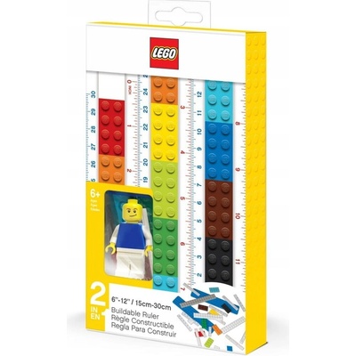 LEGO Pravítko s minifigúrkou 30 cm