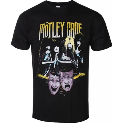 Rock Off metal Mötley Crüe Theatre Vintage čierne