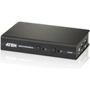 Aten CS-72D-AT 2-Port USB DVI KVM Switch 1x 1.2m 44-pin KVM Cable Set Non-powered