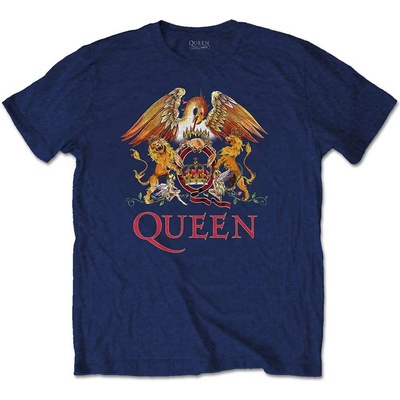 Queen Classic Crest Modrá