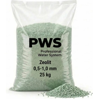 PWS Filtrační zeolit 0,5 - 1 mm 25 kg