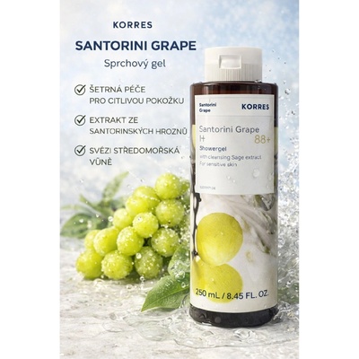 Korres Santorini sprchový gel 250 ml