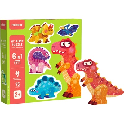 MiDeer Moje první Dinosaur 25 dílků