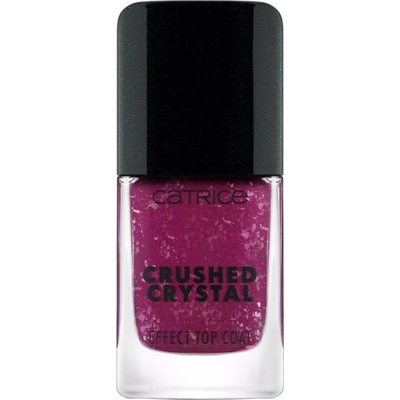 Catrice Glow In The Dark Zářivý vrchní lak na nehty 010 - Amethyst Aura 10,5 ml