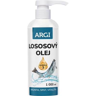 Argi Lososový olej pro psy a kočky 500 ml