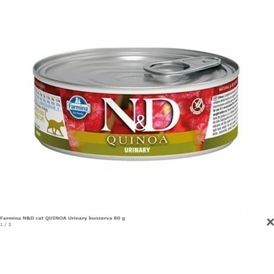 FARMINA, Italia Farmina N&D cat QUINOA Urinary 80 g