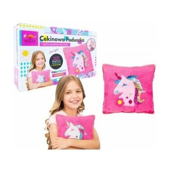 Trifox Creative sequin pillow universe