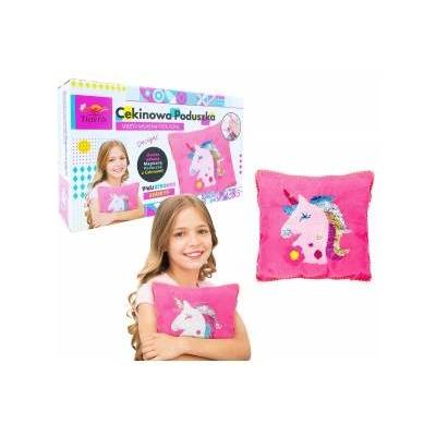 Trifox Creative sequin pillow universe