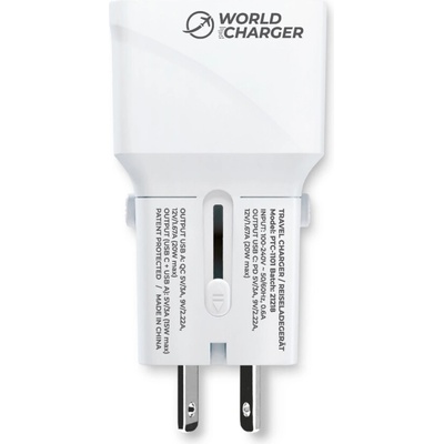 Prio Зарядно / адаптер USB-A / USB-C, международен, 20 W (16713)