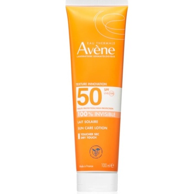 Avène Sun Care Lotion 100% Invisible водоустойчив лосион за слънце SPF 50 100ml