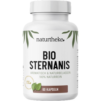 Naturtheke GmbH Био звездовиден анасон - 60 капсули