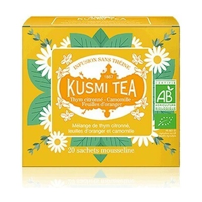 Kusmi Tea Tymián pomerančové květy a heřmánek 20 sáčků 24 g