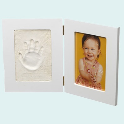 Dětský set na otisky a fotku 13x18cm BabyKeepsake růžový Innova Editions Ltd – Zboží Živě