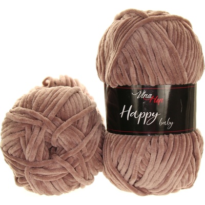 Vlna Hep Happy Baby 41064 kávově starofialová