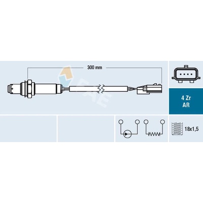 Lambda sonda FAE 75661