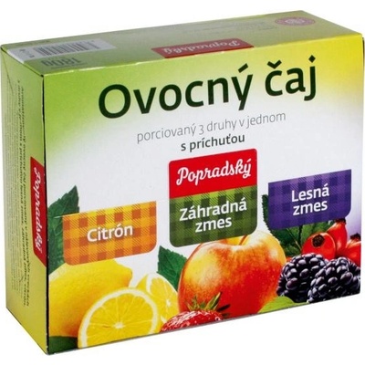 Bop čaj ovocný 3druhy 180 g