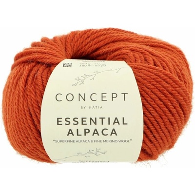 Concept by Katia Essential Alpaca 75 oranžová