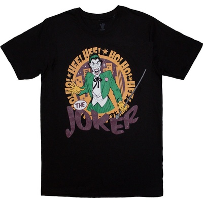 DC Comics tričko Hee Hee! Joker čierne