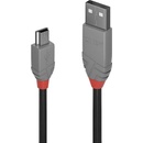 Lindy 36725 USB, 5m, černý