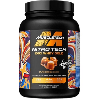 MuscleTech Nitro Tech 100% Whey Gold, 908/1020 Grams