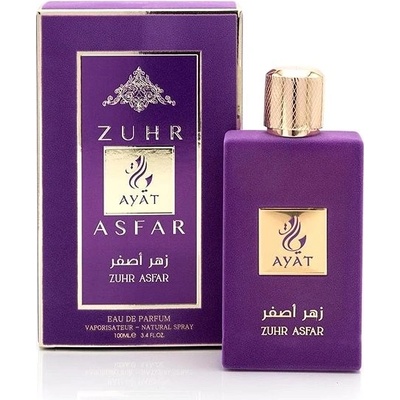 Ayat Velvet Series zuhr asfar parfémovaná voda dámská 100 ml