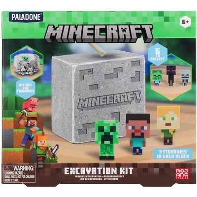 Paladone Фигура Paladone Games: Minecraft - Excavation Kit (PP12048MCF)