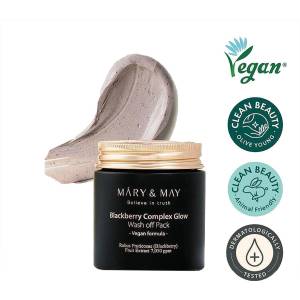 Mary&May Blackberry Complex Glow Washoff Pack (Anti-age) 125g