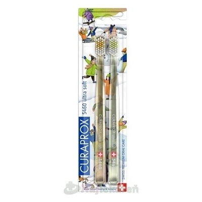 Curaprox CS 5460 Ultrasoft Zasněžená edice zubní kartáček 2 ks