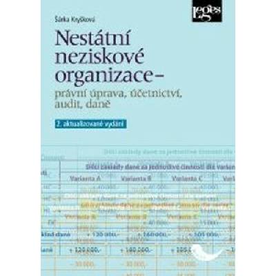 Nestátní neziskové organizace - právní úprava, účetnictví, audit, daně - Kryšková Šárka
