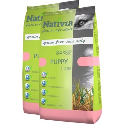 Nativia Dog Puppy 2 x 15 kg