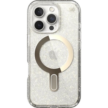 Speck Калъф Speck - Presidio lux, iPhone 16 Pro, Gold MagSafe, прозрачен (150706-9221)
