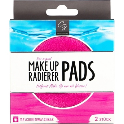 FacEvolution Make Up Radierer pads odličovací polštářek růžový 2 ks