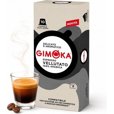 Gimoka Vellutato kapsule Nespresso 10 ks